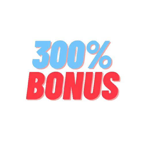 300 deposit bonus 
